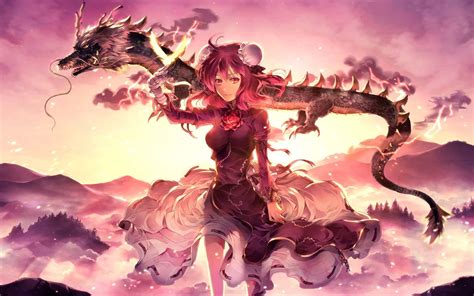 Anime Dragons Wallpaper