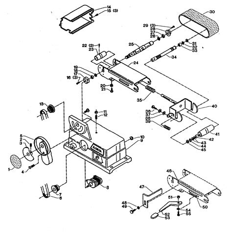 Belt Sander Parts Diagram - General Wiring Diagram