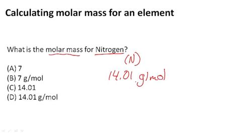 Molar Mass - Example 1 ( Video ) | Chemistry | CK-12 Foundation