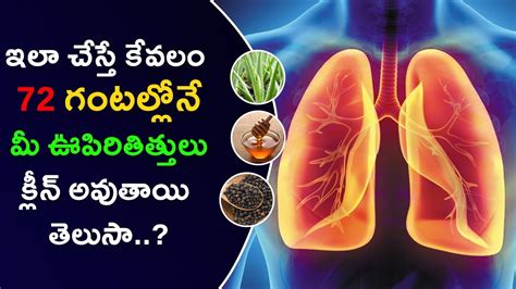 Cure your Lung Infections with this simple Home Remedy | #HealthTips ...