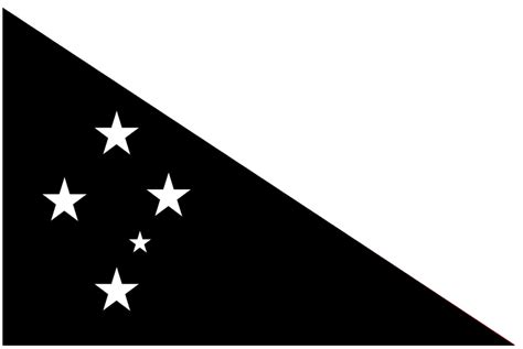 The Papua New Guinea Flag