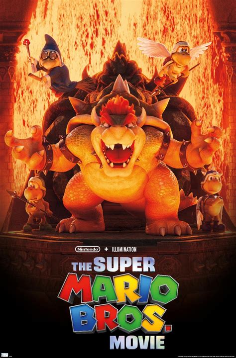 Buy Trends International The Super Mario Bros. Movie - Bowser's World ...