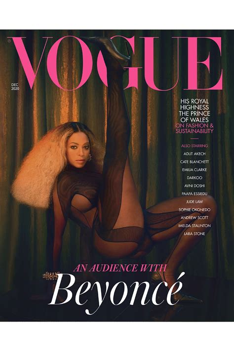 All Hail Beyonce with her Three British Vogue December 2020 Covers ...