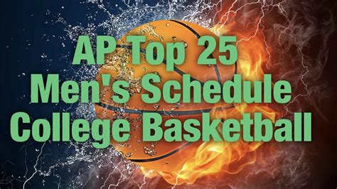 How to the AP Top 25 schedule today? College basketball on Dec. 17 ...