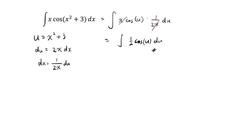 integration of x cos(x^2+1) - YouTube