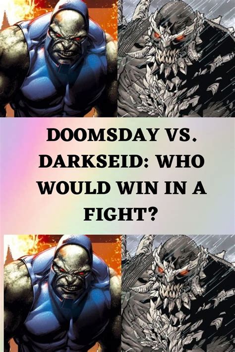 Doomsday vs. Darkseid: Who Would Win in a Fight? | Heartwarming ...