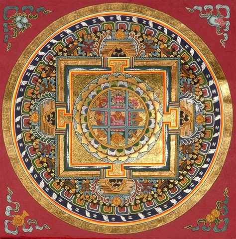 Mandala with Symbols of Guhyasamaja Akshobhyavajra