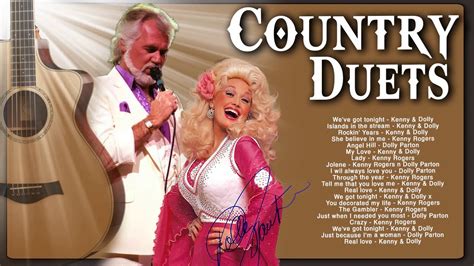 Kenny Rogers, Dolly Parton Greatest Hits Country Music Duets Songs ...