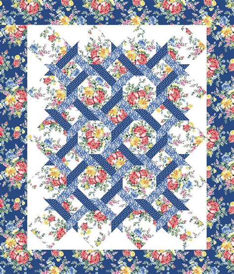 In the Beginning Fabrics Cherry Lemonade Garden Twist Kit | Quilt ...