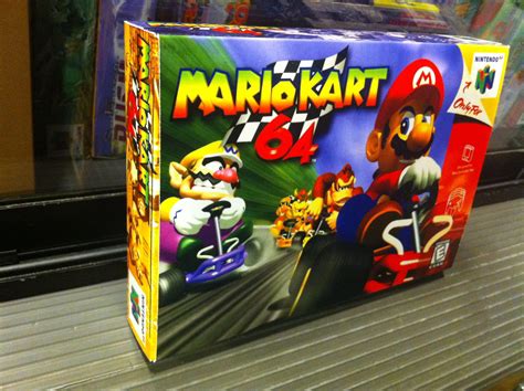 Mario Kart 64 | Box My Games! Reproduction game boxes