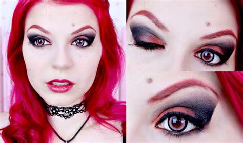 Vampire Goth MakeUp Tutorial | Goth makeup tutorial, Vampire makeup ...