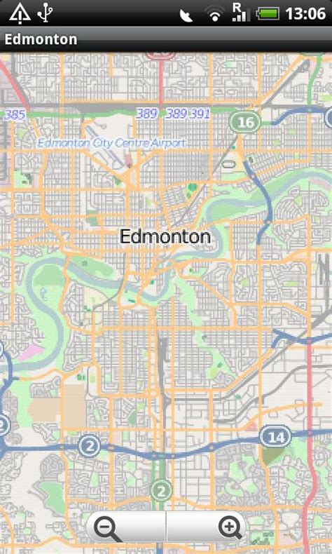 Edmonton Street Map (Android) reviews at Android Quality Index