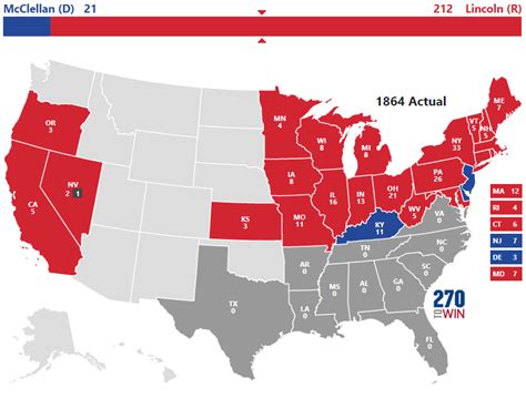 Presidential Election of 1864 - 270toWin