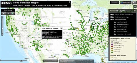 Arizona Geology: Online mapper shows flooding status across the country