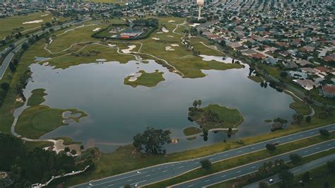 Flooded golf courses, more sinkholes in The Villages photographed by ...