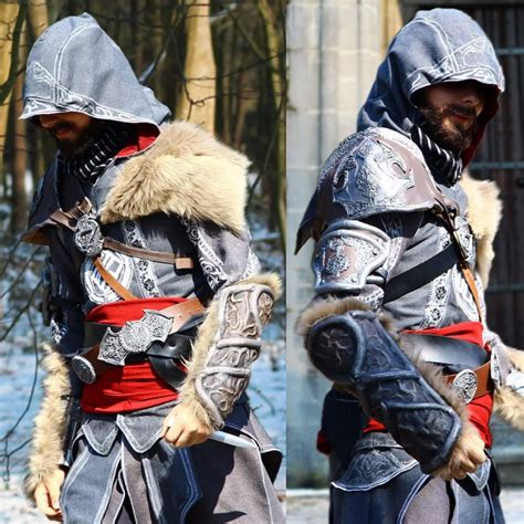 The Ezio from revelations suit ive been working on. Just need to add ...