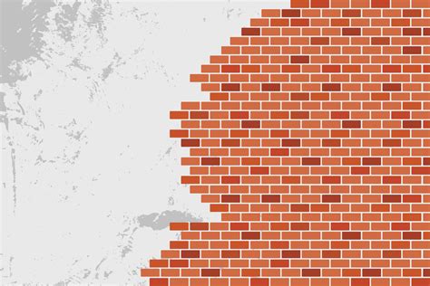 Broken Brick Wall Vector Art, Icons, and Graphics for Free Download