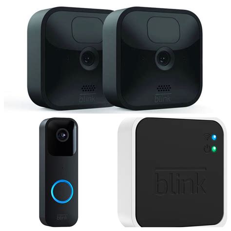 Blink_Outdoor (3rd Gen) 2 HD Camera System + Video Doorbell & Sync ...