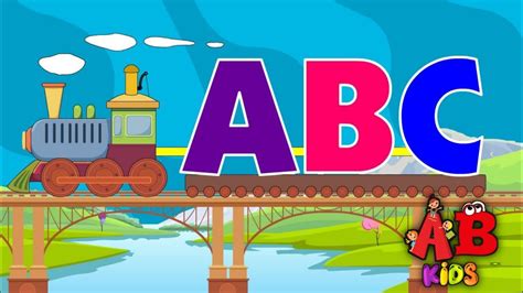 Abc Train / Learn Train cartoon Videos / AB KIDS - YouTube