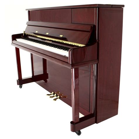 Steinhoven SU112 Upright Piano, Polished Mahogany (112cm, 44") | eBay