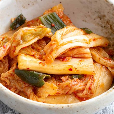 Easy Korean Kimchi - Fermented Spicy Cabbage | Wandercooks