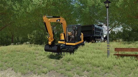 CAT 307E2 v1.0 FS22 Mod | Farming Simulator 22 Mod