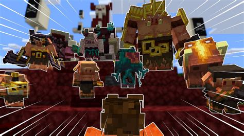 I Fought the Piglins from Minecraft Legends in Minecraft - YouTube