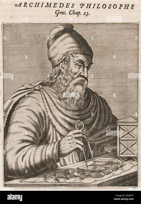 Archimedes, Greek mathematician and inventor Stock Photo - Alamy