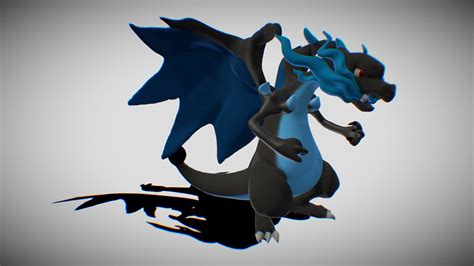 Charizard X 3D Model