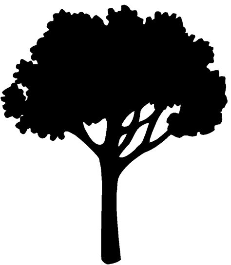 Free Tree Vector Silhouette, Download Free Tree Vector Silhouette png ...