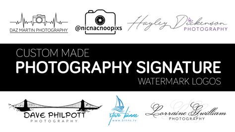 Photography Signature Watermark Logos – Stephen Davies Photography