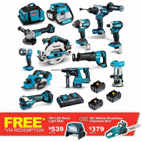 Makita 18V Combo Kits | Total Tools