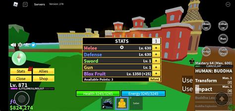 what the stats for buddha user? : r/bloxfruits