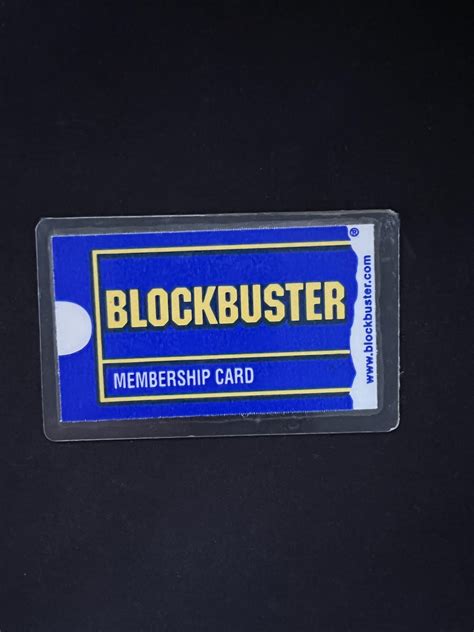 My Blockbuster membership card from 1998 : r/nostalgia