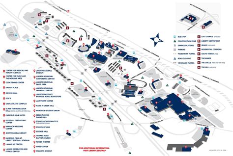 Liberty University Campus Map by Liberty University - Issuu