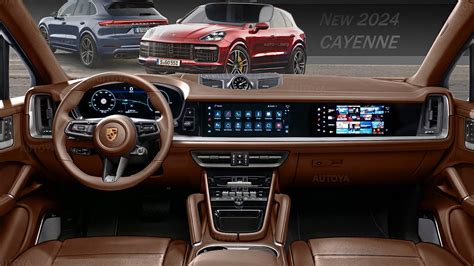 New 2024 Porsche Cayenne - INTERIOR: Officially First Look at Facelift ...