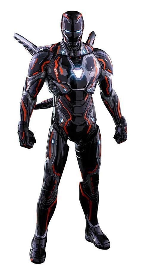 Avengers: Infinity War Action Figure 1/6 Iron Man Neon Tech 4.0 2021 ...