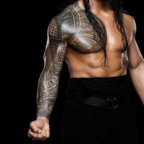 Roman Reigns Tattoo - Tatto Roman Reigns Tattoo Images : Roman reigns ...