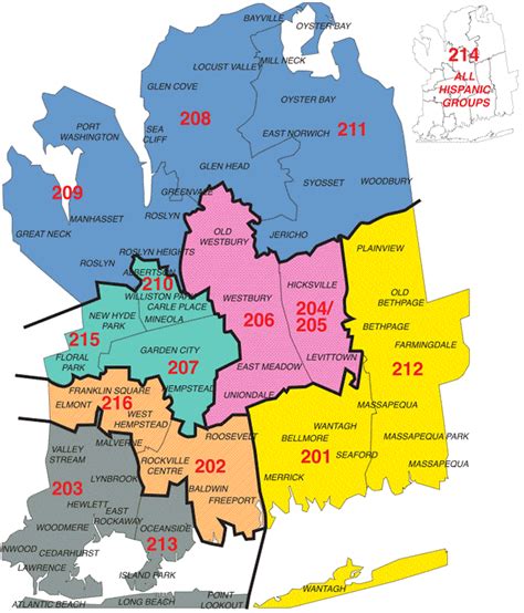 Nassau County AA Districts Map | NGSG of AA