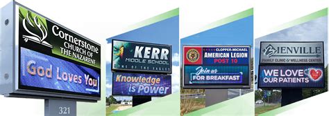 Outdoor LED Signs & Electronic Signs for Churches, Schools & More ...