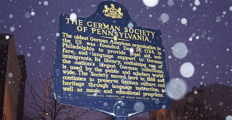 Our History - The German Society of Pennsylvania