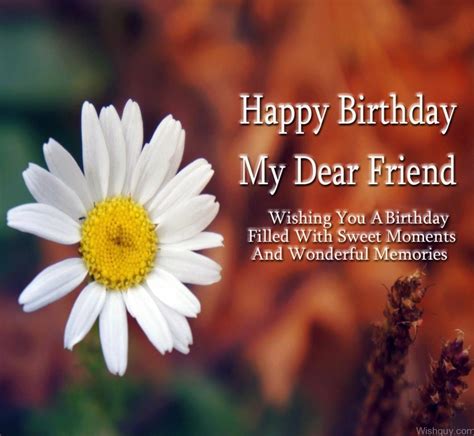 Birthday Wishes For Friend - Wishes, Greetings, Pictures – Wish Guy