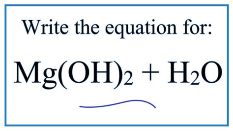 Balanced Chemical Equation For Synthesis Of Magnesium Oxide - Tessshebaylo