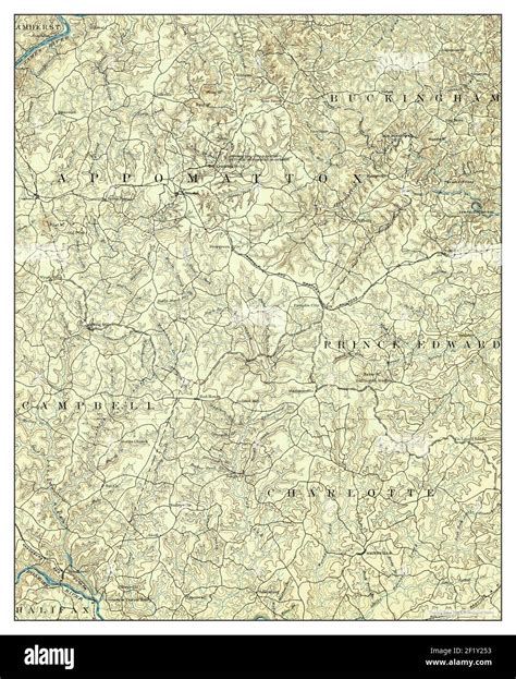 County appomattox geo hi-res stock photography and images - Alamy