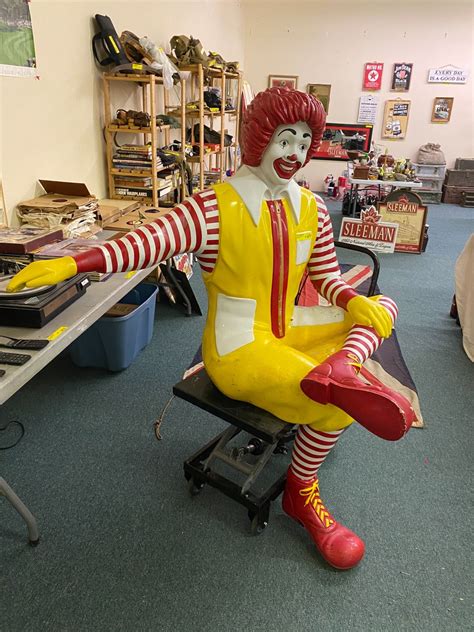 RONALD McDONALD - Statue from 1972 to 1986 - Extremely good condition ...