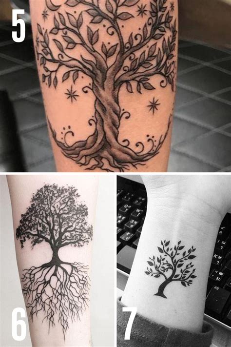 Meaningful Tree Tattoo Ideas full of Inspiration - tattooglee | Tree ...