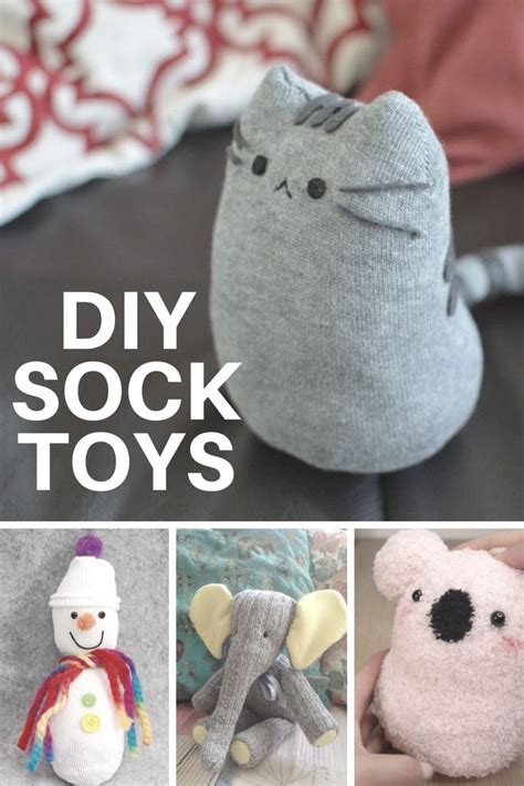 25 Easy DIY Sock Plushies and Animals You'll Want to Make this Weekend ...