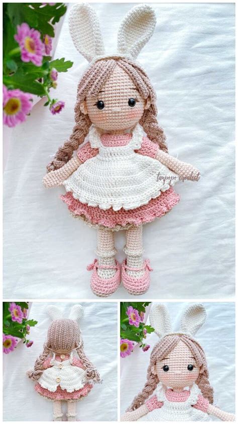 Amigurumi Doll Free Crochet PDF Pattern | Crochet dolls, Crochet toys ...