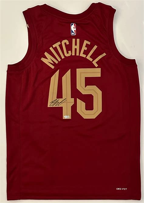 Donovan Mitchell Signed Cleveland Cavaliers Jersey - The Autograph Source