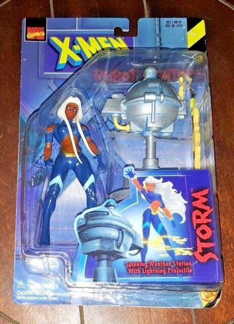 X-MEN Robot Fighters -STORM- Action Figure Spinning Weather Station! | eBay